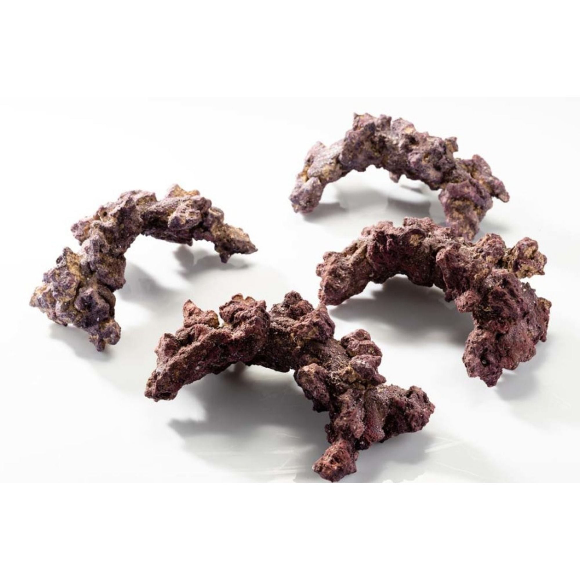 CaribSea LifeRock Nano Arch Purple, Brown, 1ea/8 in, 4 pk