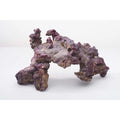 CaribSea LifeRock Original Arches Purple/Brown, 1ea/12 in, 4 pk, 20 lb