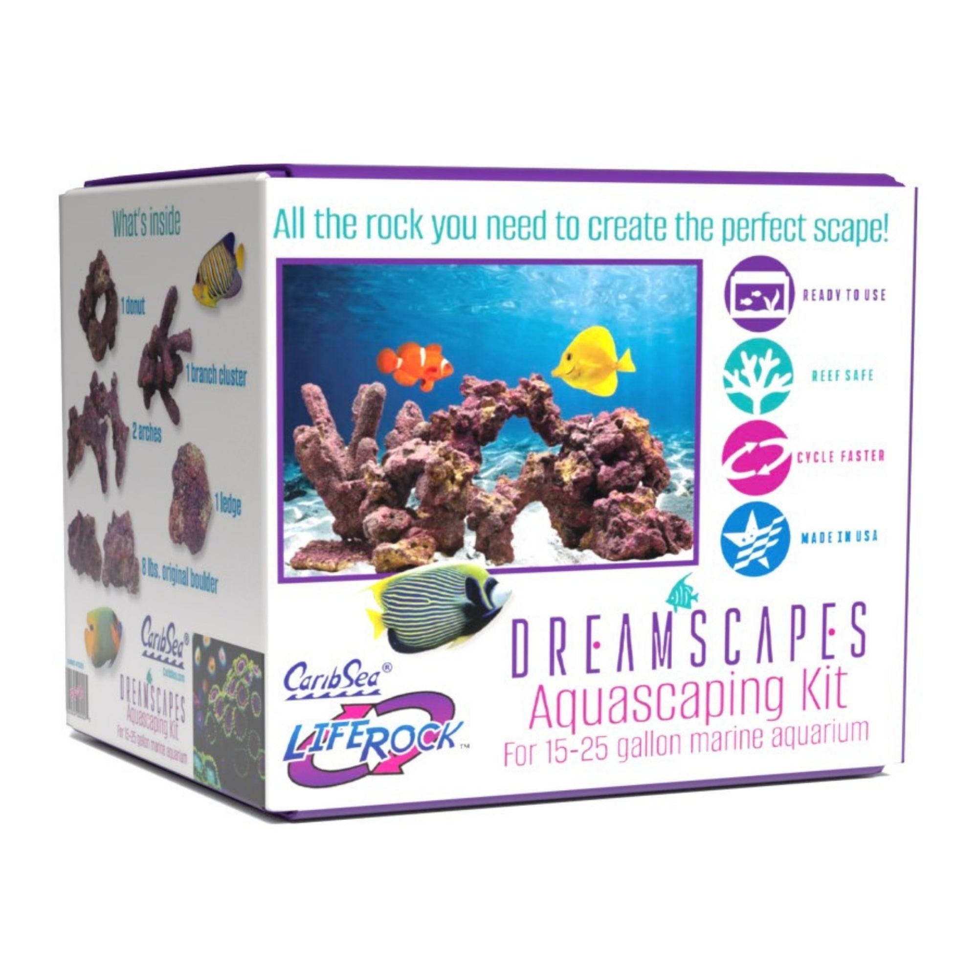 CaribSea LifeRock Dreamscapes Aquascaping Kit 1ea/40-60 gal