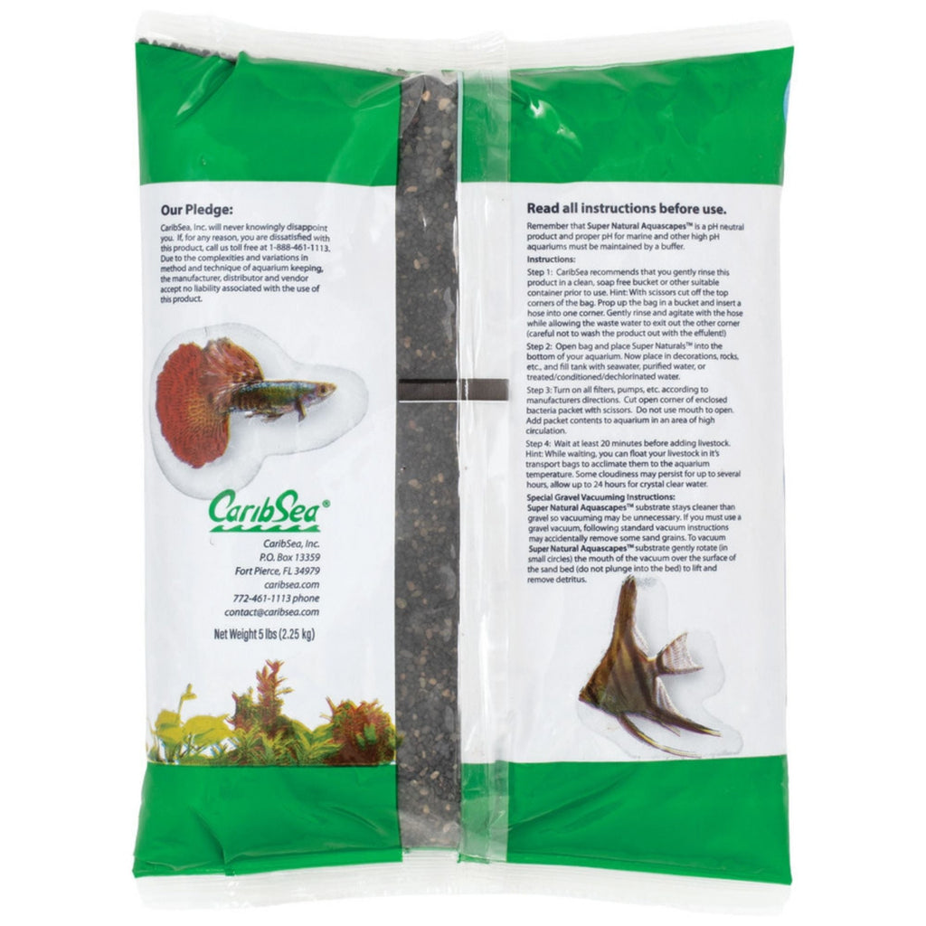 CaribSea Super Natural Aquascapes Aquarium Sand Shadow Creek, 5ea/5 lb