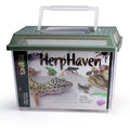 Lee's Aquarium & Pet Products HerpHaven Carrier for Reptiles & Amphibians Black, 1ea/9.12In X 6.62 in, SM