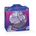 Lee's Aquarium & Pet Products Kritter Krawler Colored View-Thru Box Exercise Wheel Purple, 1ea/Dwarf