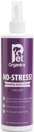 Pet Organics No-Stress Behavior Modification Spray for Cats 1ea/16 oz