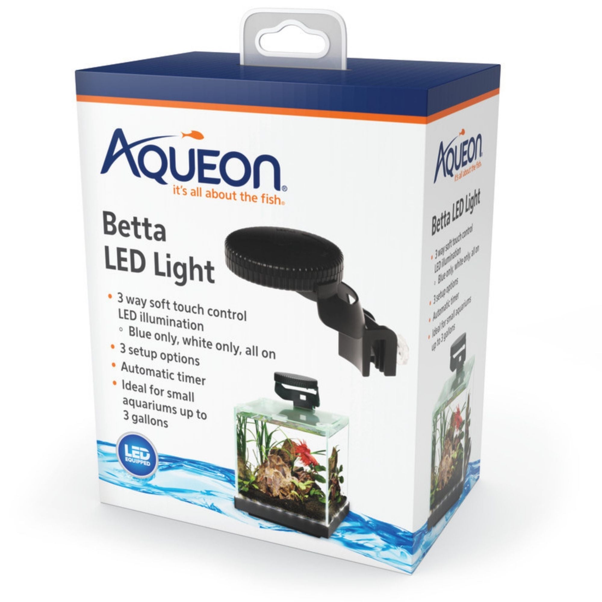 Aqueon Betta LED Light Black, 1ea