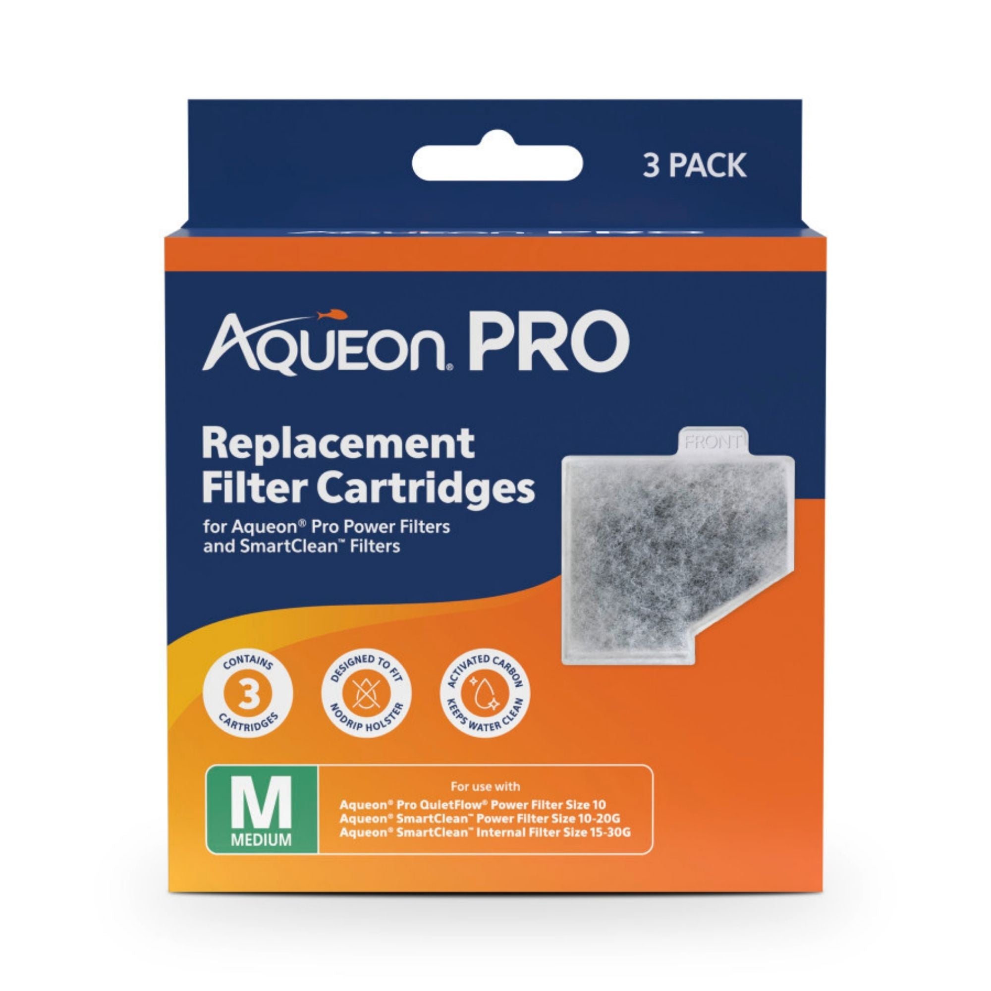 Aqueon Pro Replacement Filter Cartridges 1ea/MD, 6 pk