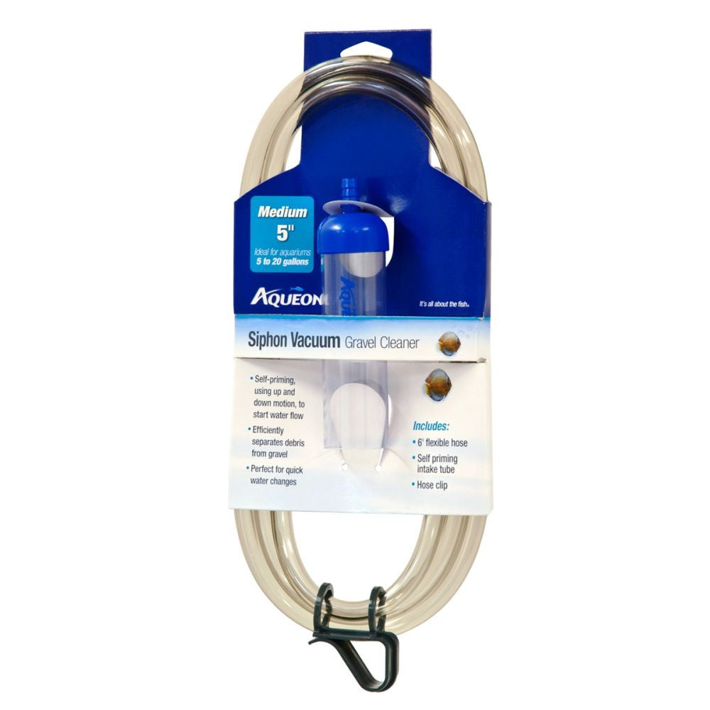 Aqueon Siphon Vacuum Gravel Cleaner Medium 5in