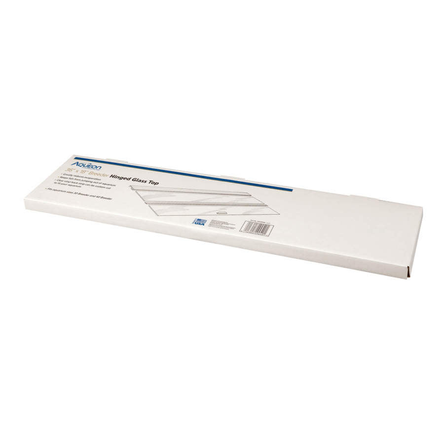 Aqueon Hinged Glass Tops 1 Pack, 1ea/36 X 18 in  Breeder