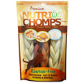 NutriChomps Assorted Braid 6" 4 ct