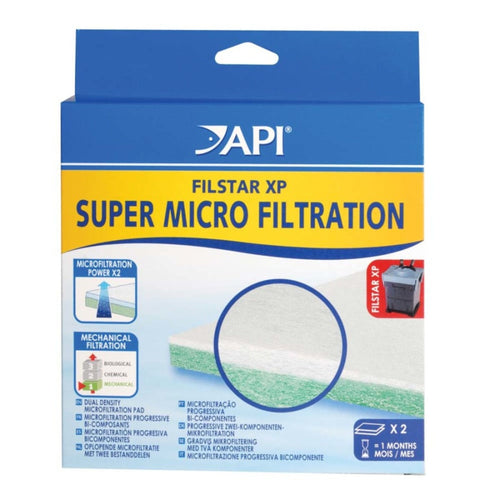 API Filstar XP Super Micro Filtration Pad White, 1ea/2 pk