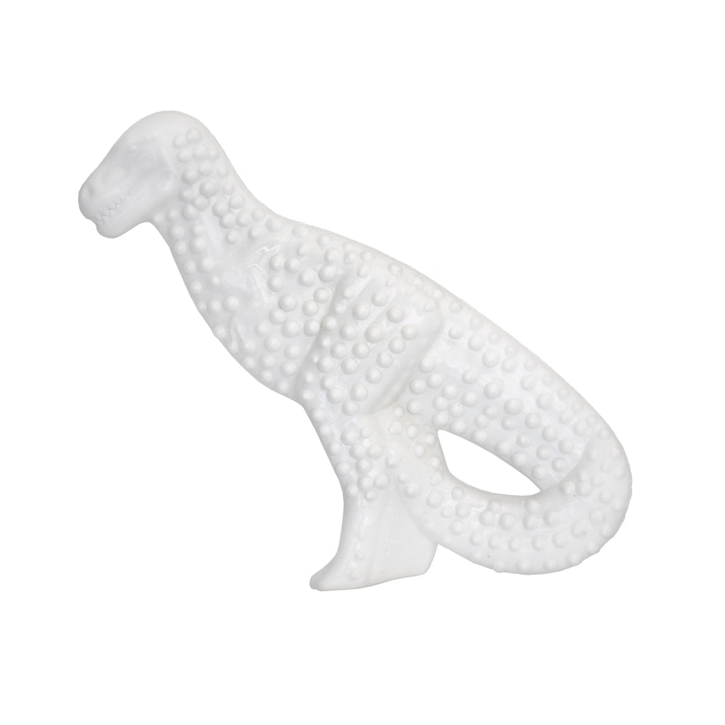 Nylabone Power Chew Dental Dinosaur Dog Toy Chicken, White, 1ea/Large/Giant  Up To 50 Lbs. 1 ct