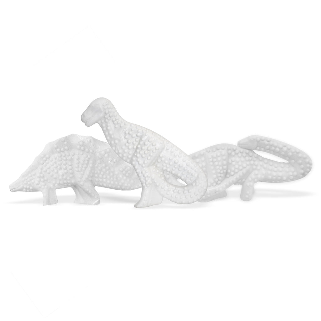 Nylabone Power Chew Dental Dinosaur Dog Toy Chicken, White, 1ea/Large/Giant  Up To 50 Lbs. 1 ct