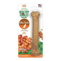 Nylabone Healthy Edibles All-Natural Long Lasting Bacon Chew Treats Bacon 1ea/Large - Up To 50 lb
