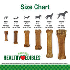 Nylabone Healthy Edibles AllNatural Long Lasting Chew Treats Variety Pack 3 count, 1ea/Petite  Up To 15 lb