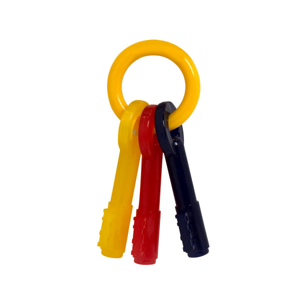 Nylabone Just for Puppies Teething Chew Toy Keys Bacon, 1ea/XS/Petite  Up To 15 Lbs. 1 ct