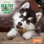 Nylabone Healthy Edibles AllNatural Long Lasting Puppy Chew Treats Lamb  Apple, 1ea/XS/Petite  Up To 15 Lbs. 4 ct