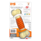 Nylabone PRO Action Dental Power Chew Durable Dog Toy Bacon, Orange, 1ea/Large/Giant  Up To 50 Lbs. 1 ct