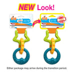 Nylabone Puppy Power Chew Puppy Teething Rings Bacon, 1ea/SMall/Regular  Up To 25 Ibs. 1 ct