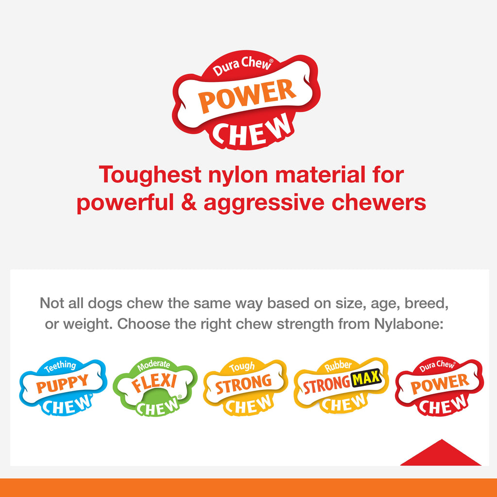 Nylabone Power Chew Textured Dog Ring Toy Flavor Medley, 1ea/XL/Souper  50 Lbs. 1 ct
