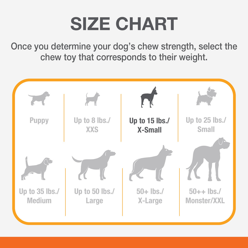 Nylabone Power Chew Ring Bone Dog Chew Toy Flavor Medley, 1ea/XS/Petite  Up To 15 Lbs. 1 ct