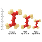 Nylabone Power Chew Double Bone Bacon Dog Chew Toy Bacon, 1ea/XL/Souper  50 Lbs. 1 ct