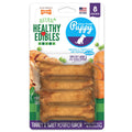 Nylabone Healthy Edibles AllNatural Long Lasting Puppy Chew Treats Turkey  Sweet Potato, 1ea/XS/Petite  Up To 15 Lbs. 8 ct
