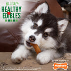 Nylabone Healthy Edibles AllNatural Long Lasting Puppy Chew Treats Turkey  Sweet Potato, 1ea/XS/Petite  Up To 15 Lbs. 8 ct