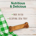 Nylabone Healthy Edibles AllNatural Long Lasting Chew Treats Bacon, 1ea/XS/Petite  Up To 15 Lbs. 8 ct