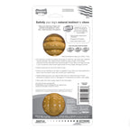 Nylabone Barbell Power Chew Durable Dog Toy Peanut Butter, 1ea/Medium/Wolf  Up To 35 Lbs. 1 ct