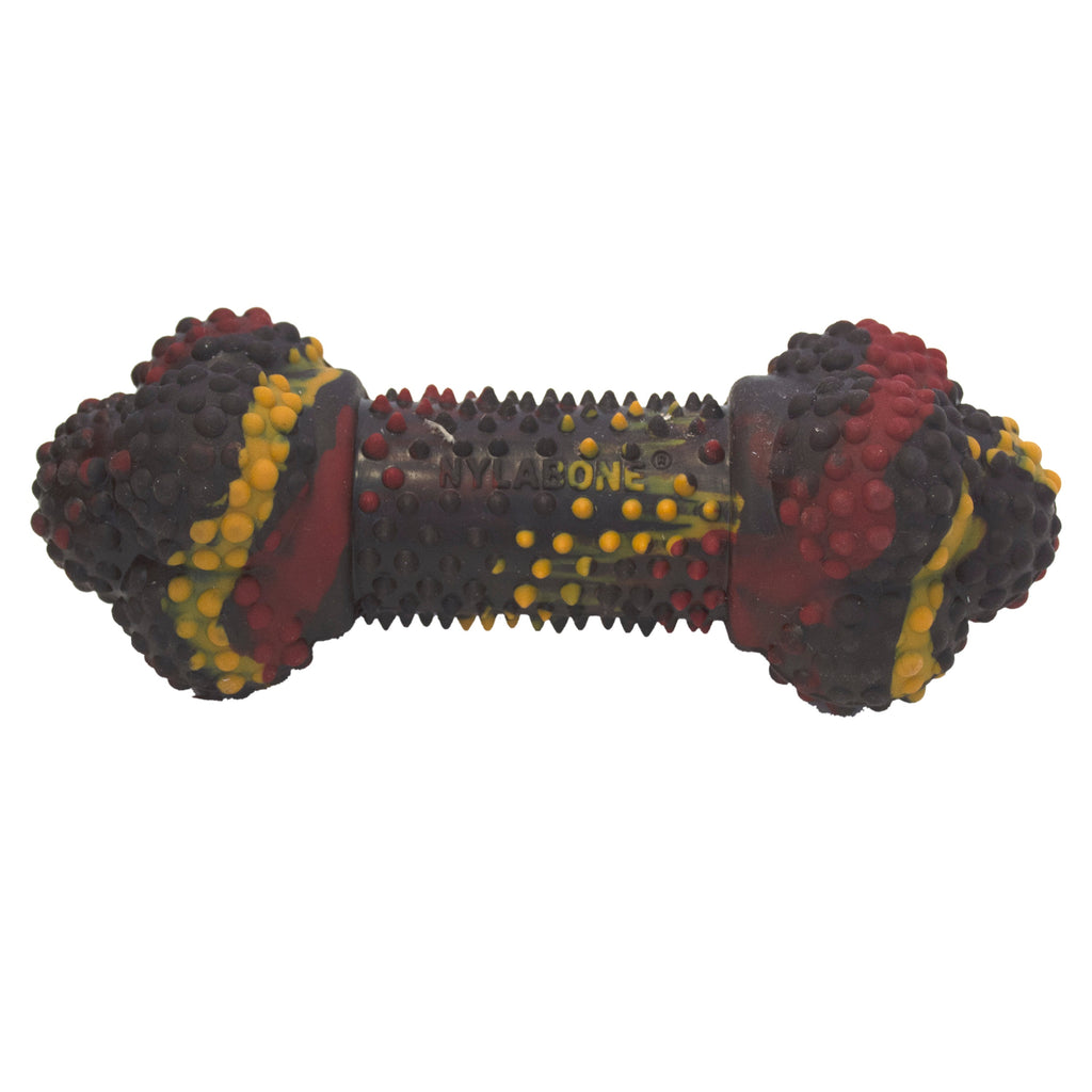 Nylabone Flavor Frenzy Strong Chew Dog Toy Bacon Cheeseburger, 1ea/SMall/Regular  Up To 25 Ibs. 1 ct