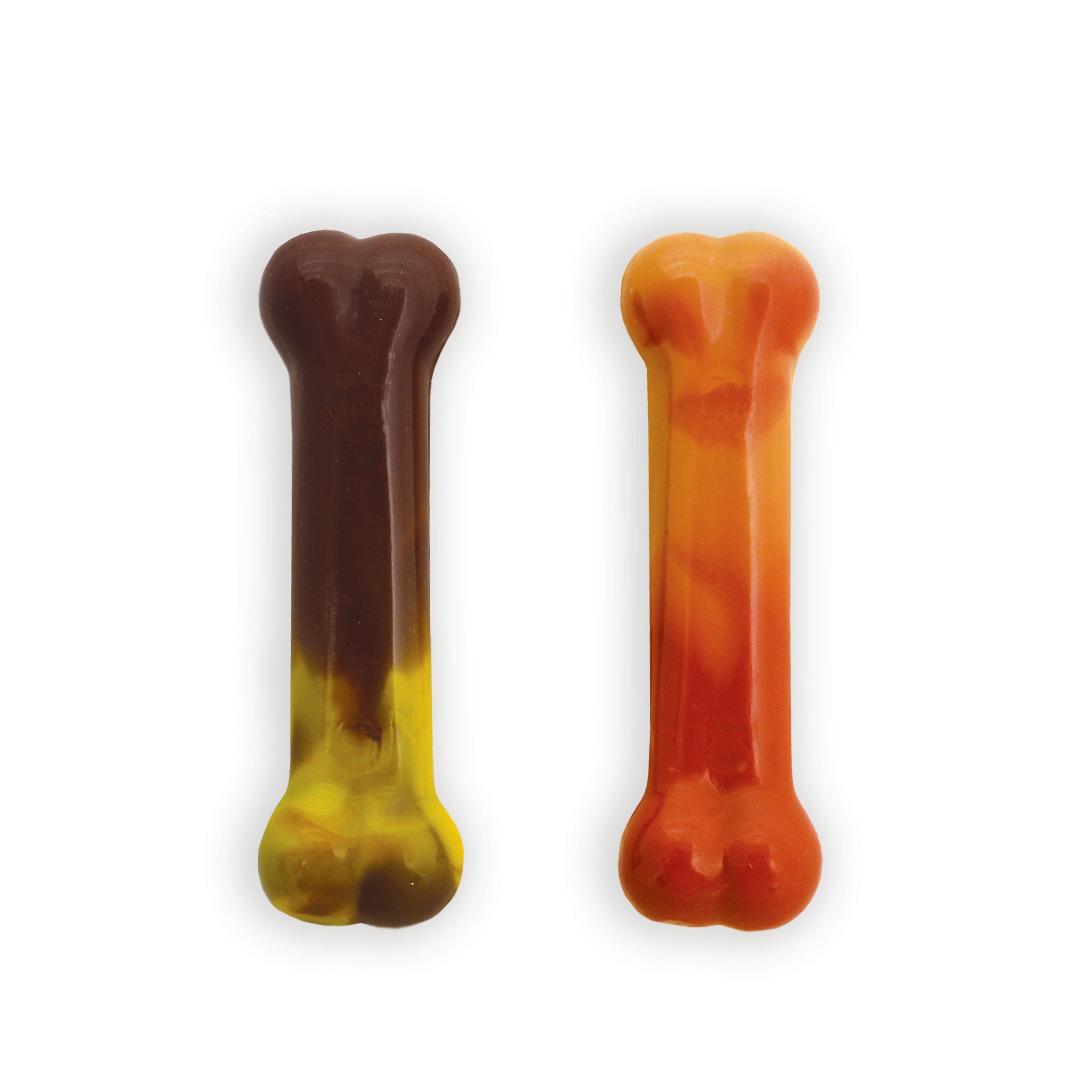 Nylabone Power Chew Flavor Frenzy Durable Dog Chew Toys Twin Pack Bacon Cheeseburger  Apple Pie, 1ea/SMall/Regular  Up To 25 Ibs. 2 ct