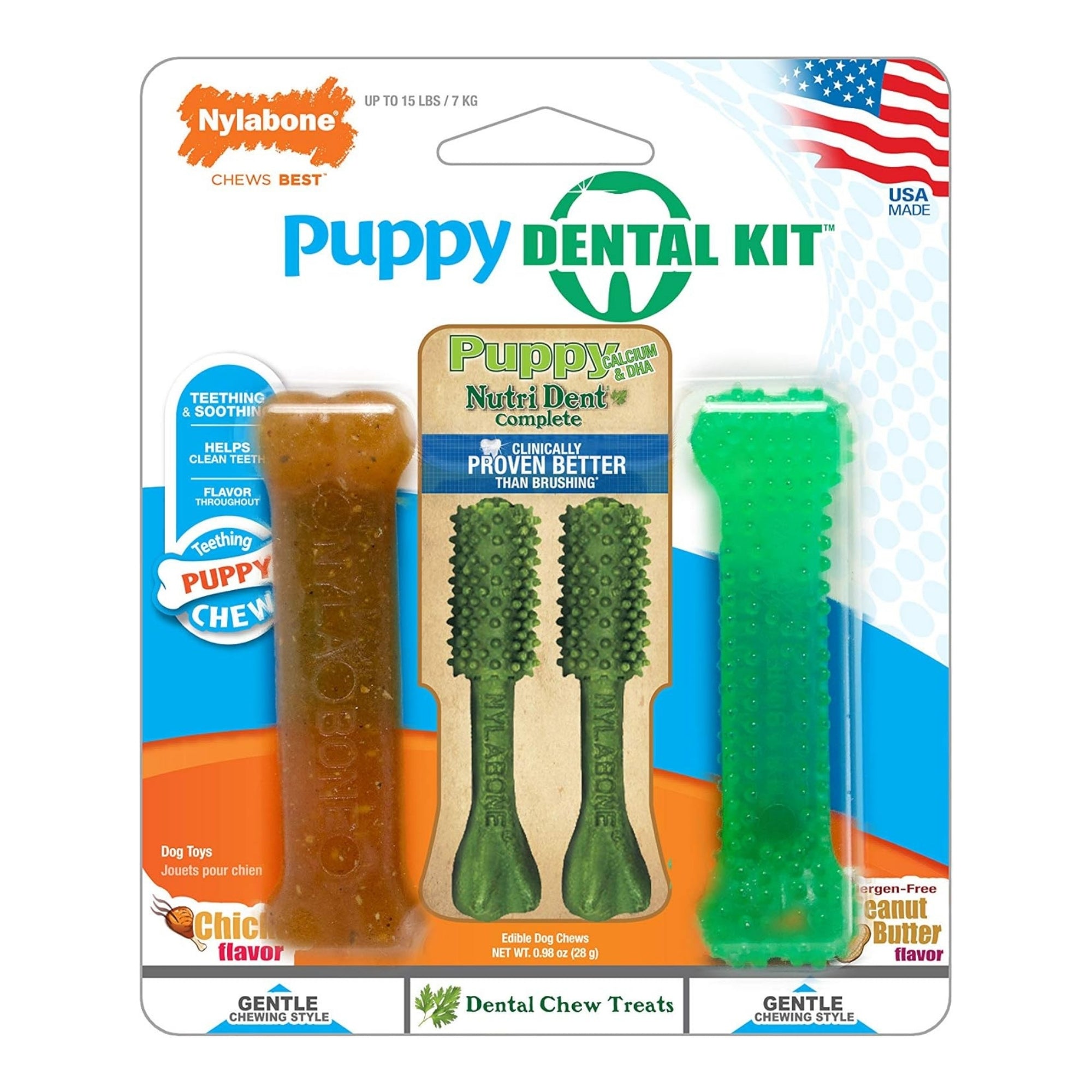 Nylabone Puppy Dental Pack 4pk