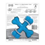 Nylabone Comfort Hold X Bone Power Chew Durable Dog Toy Beef 1ea/Large/Giant - Up To 50 lb