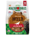 Nylabone Healthy Edibles WILD AllNatural Long Lasting Chew Treats Bison, 1ea/SMall/Regular  Up To 25 Ibs. 16 ct