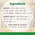 Nylabone Healthy Edibles WILD AllNatural Long Lasting Puppy Chew Treats Turkey, 1ea/SMall/Regular  Up To 25 Ibs. 4 ct