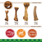 Nylabone Healthy Edibles WILD AllNatural Long Lasting Antler Chew Treats Venison, 1ea/Large/Giant  Up To 50 Lbs. 2 ct