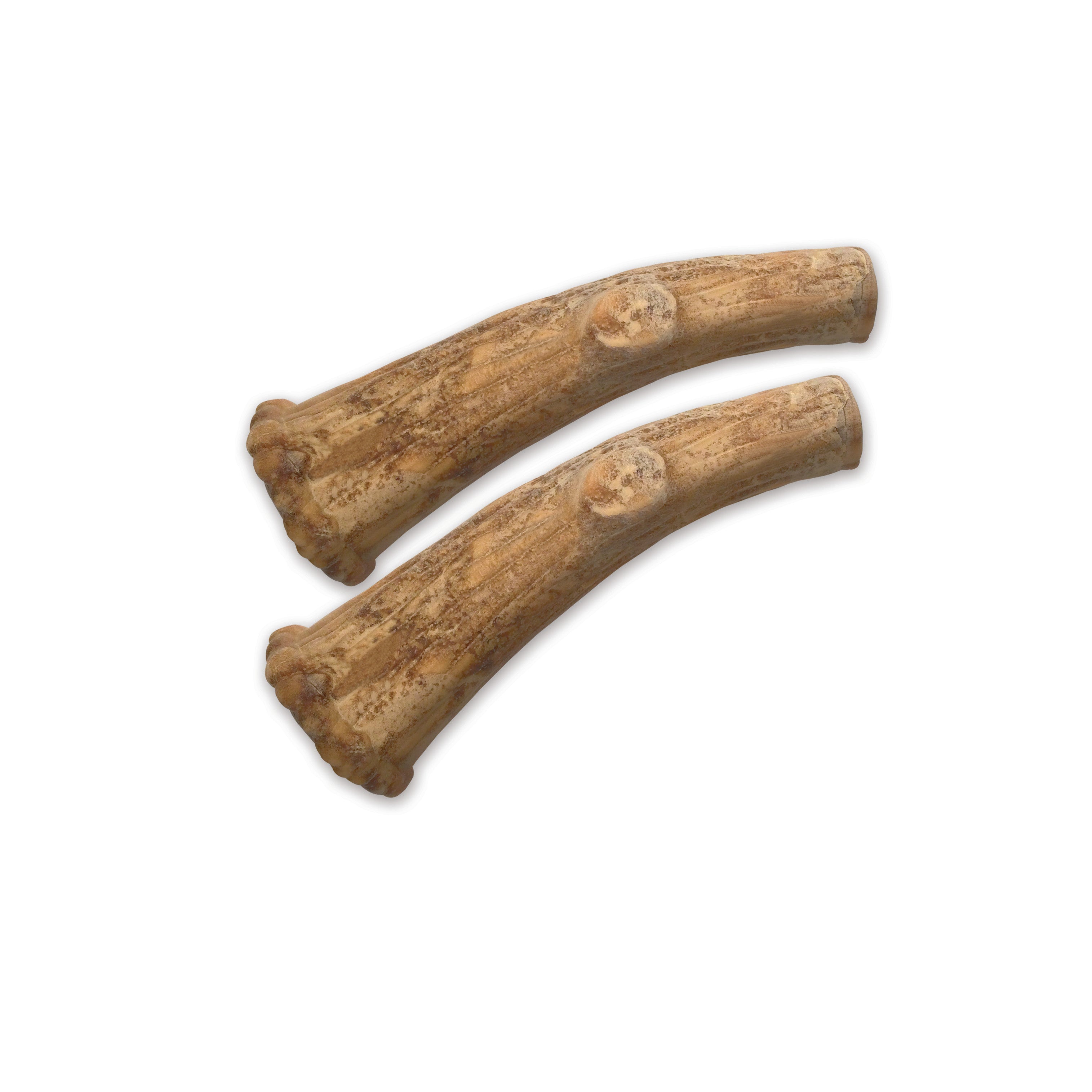 Nylabone Healthy Edibles WILD AllNatural Long Lasting Antler Chew Treats Venison, 1ea/Large/Giant  Up To 50 Lbs. 2 ct