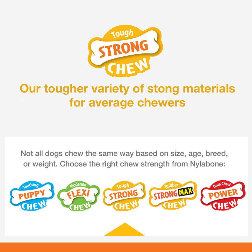 Nylabone Strong Chew Real Wood Dog Stick Toy 1ea/XL/Souper  50 Lbs. 1 ct