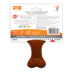 Nylabone Ergonomic Hold  Chew Wishbone Power Chew Durable Dog Toy Bison, 1ea/SMall/Regular  Up To 25 Ibs.