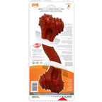 Nylabone Power Chew Monster Curve Bone Big Dog Chew Toy Bison 1ea/XXL/Monster - 50++ lb