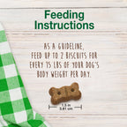 Nylabone Healthy Edibles Biscuits Grain Free Dog Treats Beef & Veggie 1ea/12 oz