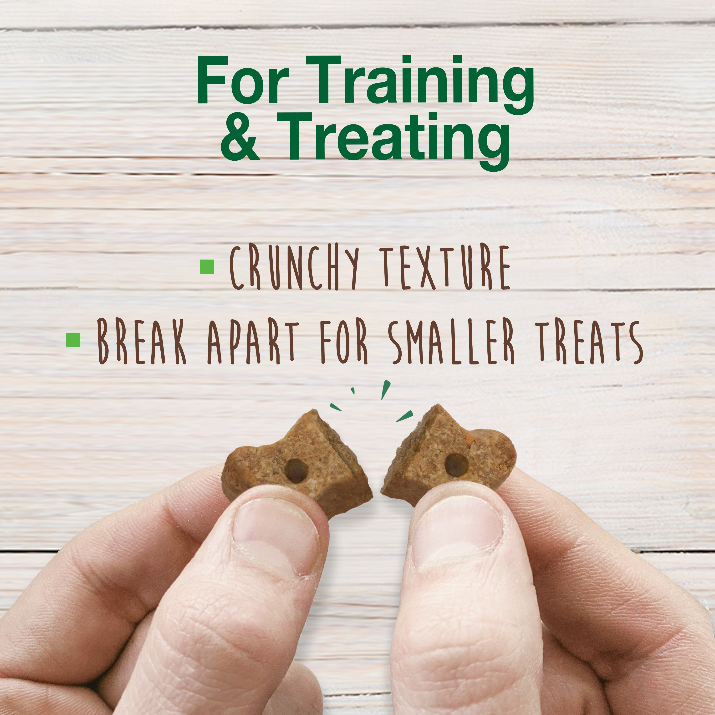 Nylabone Healthy Edibles Biscuits Grain Free Dog Treats Beef & Veggie 1ea/12 oz