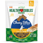 Nylabone Healthy Edibles Chewy Bites Soft Dog Treats Chicken, 6 oz 1 ct