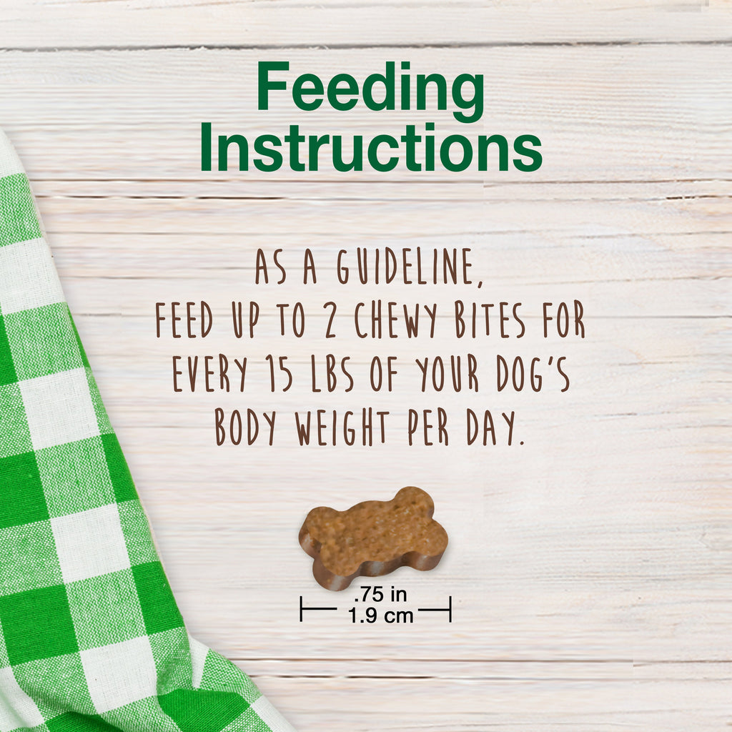 Nylabone Healthy Edibles Chewy Bites Soft Dog Treats Chicken, 6 oz 1 ct