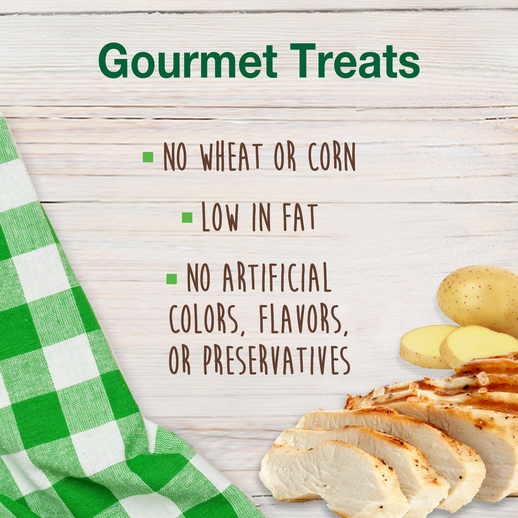 Nylabone Healthy Edibles Chewy Bites Soft Dog Treats Chicken, 6 oz 1 ct