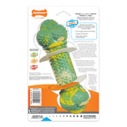 Nylabone Just for Puppies Double Action Bone Puppy Dog Teething Chew Toy Peanut Butter  Banana, 1ea/Medium/Wolf  Up To 35 Lbs. 1 ct