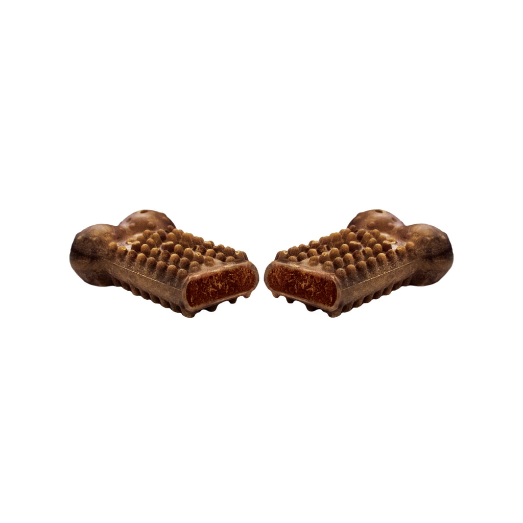 Nylabone Nubz Meaty Center Natural Long Lasting Edible Dog Chews Beef 1ea/SMall - Up To 30 lb