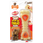 Nylabone Power Chew Souper Bone  PopIn Treat Toy Combo Chicken, 1ea/Medium/Wolf  Up To 35 Lbs. 1 ct