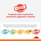 Nylabone Power Chew Souper Bone  PopIn Treat Toy Combo Chicken, 1ea/Medium/Wolf  Up To 35 Lbs. 1 ct