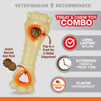 Nylabone Power Chew Souper Bone  PopIn Treat Toy Combo Chicken, 1ea/Large/Giant  Up To 50 Lbs. 1 ct