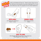 Nylabone Power Chew Souper Bone  PopIn Treat Toy Combo Chicken, 1ea/Large/Giant  Up To 50 Lbs. 1 ct
